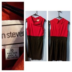 Black and Red Dress Sz 10